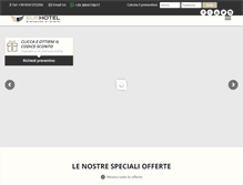 Tablet Screenshot of eur-hotel.com